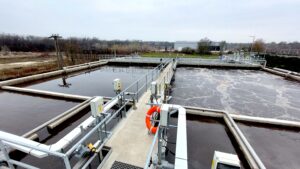 Bicske municipal wastewater treatment plant, (2020-2021)